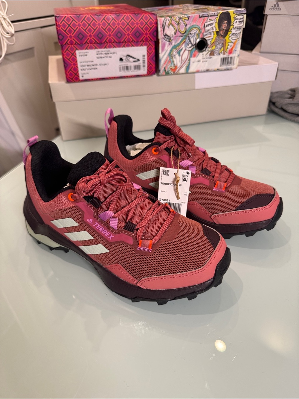 adidas TERREX Women's Rose Pink Trail Running Shoes
